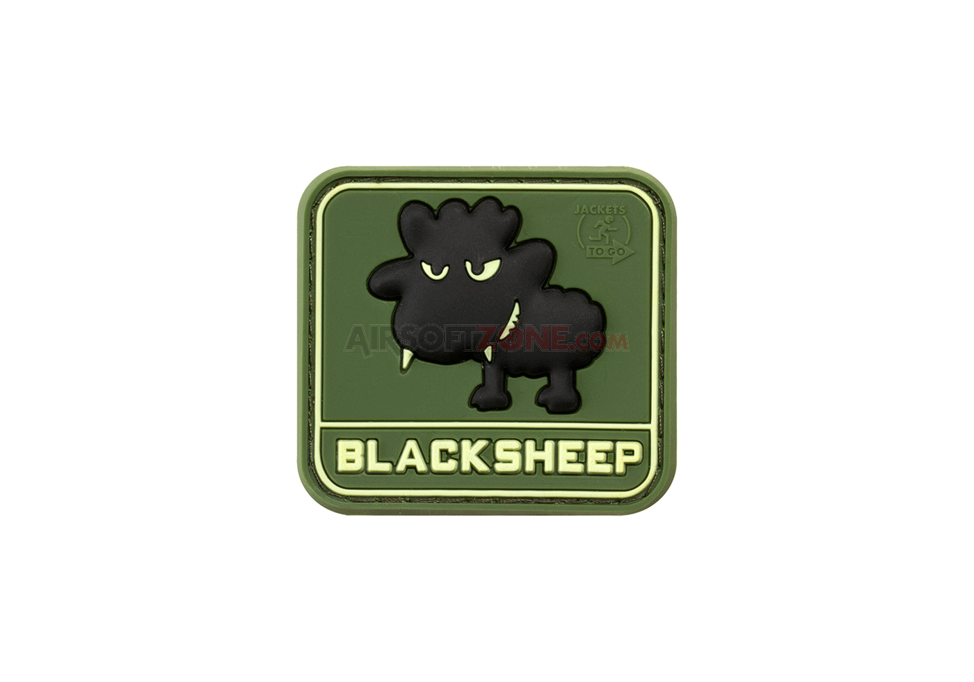 PATCH CAUCIUC - LITTLE BLACK SHEEP - FOREST